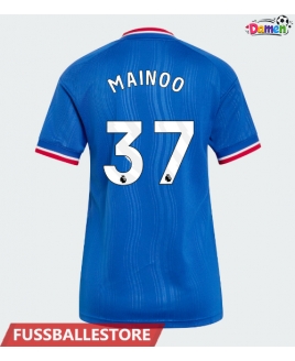 Günstige Manchester United Kobbie Mainoo #37 Auswärtstrikot Damen 2026-27 Kurzarm